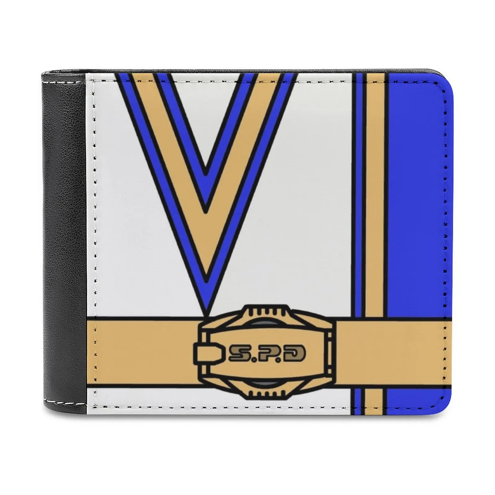 Spd Power-Portafoglio Da Uomo Portafoglio In Pelle Portafoglio Di Lusso Portafoglio Uomo Donna Rosso Dino Thunder Rangers Mmpr Giallo Ranger Rosso
