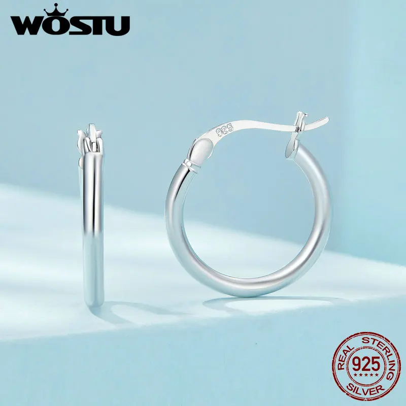 Silver Hoop Earrings For Women