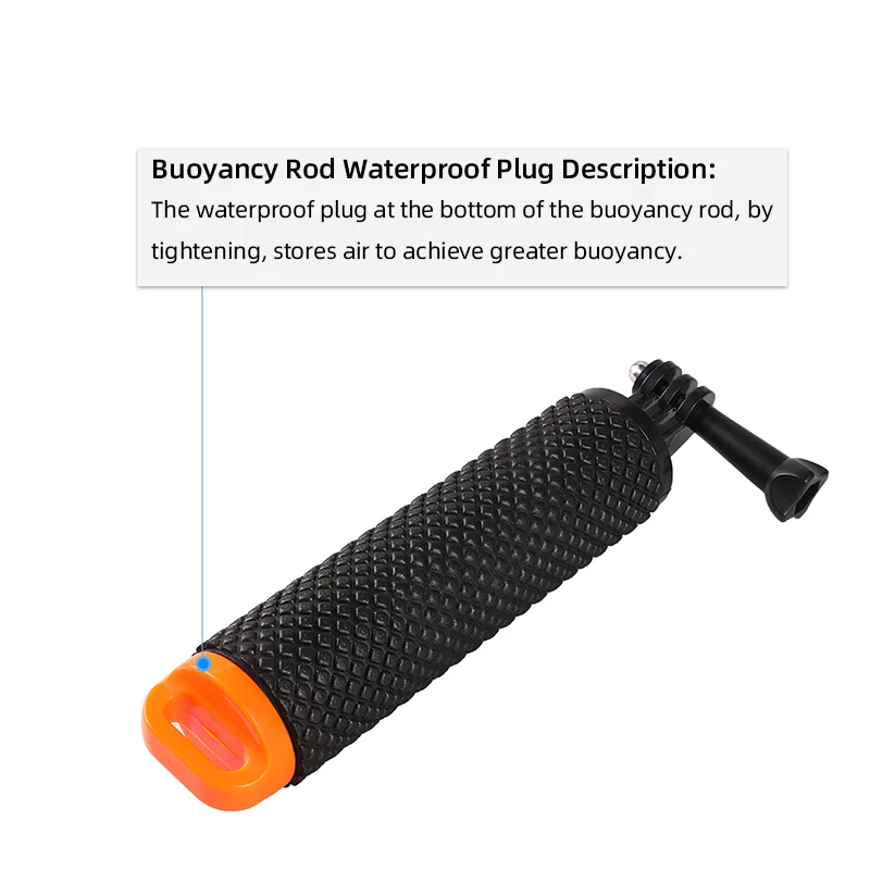 Floating Hand Grip Waterproof Buoyancy Stick For GoPro Hero 13 12 11 10 9 SJCAM AKASO insta360 DJI Osmo Action Camera Accessory