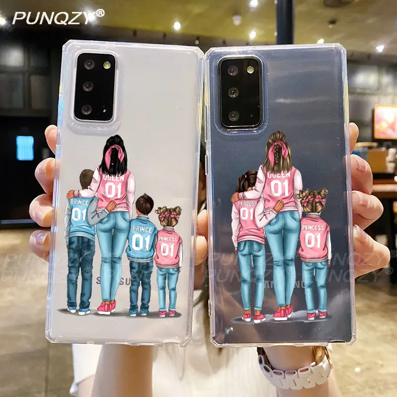 FamilymamaofgirlboySupermomPhoneCaseForSamsungA13A12A52