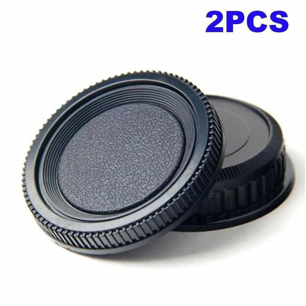 1 Pair Rear Lens Cover+camera Front Body For Pentax Pk K Mount Dslr Cameras Lens Protector Cover