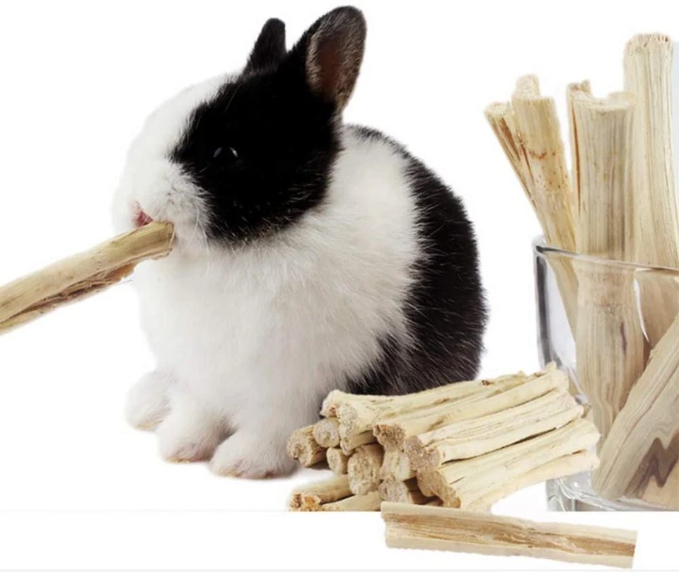 Bastoncini Di Bambù Per Animali - 500g Per Conigli, Cincillà E Roditori - Foto 6