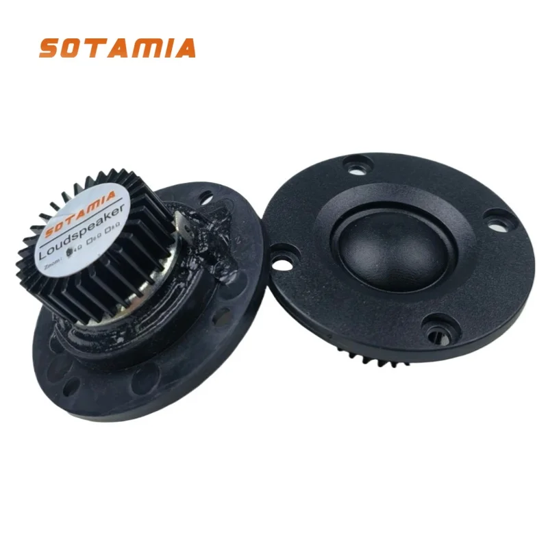 2Pcs 2 Inch Tweeter Audio Speaker 52mm 4 Ohm 20W Silk Film Treble Driver DIY Bluetooth Speaker HIFI Music Loudspeaker bluetooth speaker portable speaker mini bluetooth speaker audio speaker bass speaker