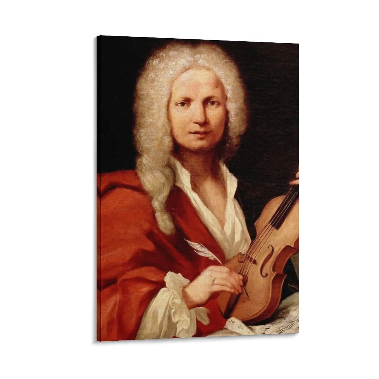 

Antonio Vivaldi Portrait Canvas Painting house decoration vintage home decor decor stickers & posters