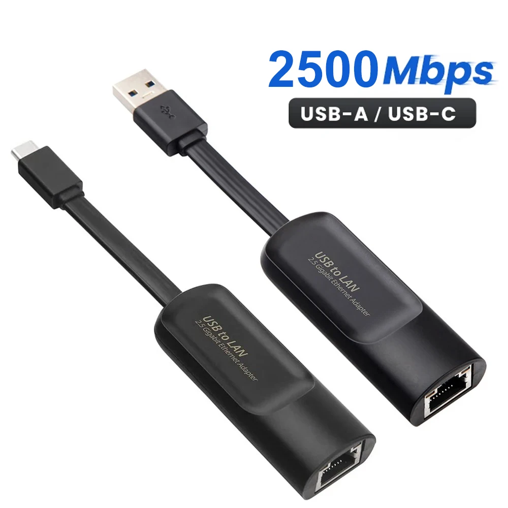 2500Mbps Ethernet Adapter 2 5G USB 3 0 Type C To RJ45 Network Card 2500mbps-ethernet-adapter-2-5g-usb-3-0-type-c-to-rj45-network-card