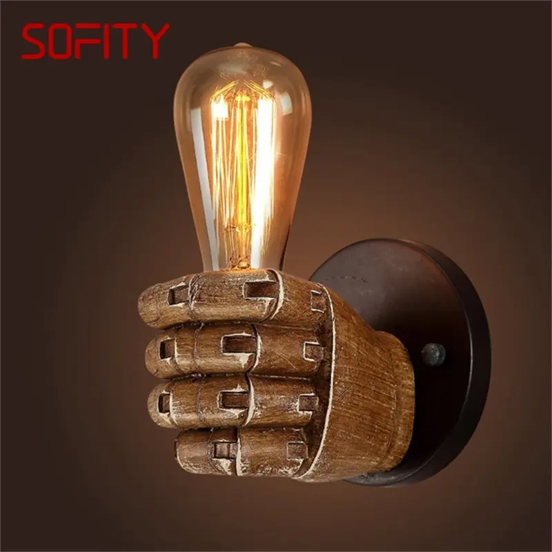 

RONIN Industrial Classical Wall Light Indoor Creative Retro Fixtures Loft Design Sconce LED Decorative