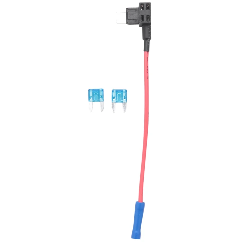 10 Pack 12V Car Add-a-circuit Fuse TAP Adapter Mini ATM APM Blade Fuse Holder
