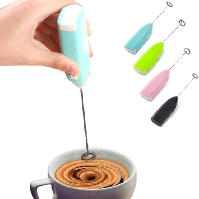 Electric Milk Frother Egg Beater Handheld Egg Blender Coffee Mixer Wand  Creamer Whisk Kitchen Tool Coffee Maker - AliExpress