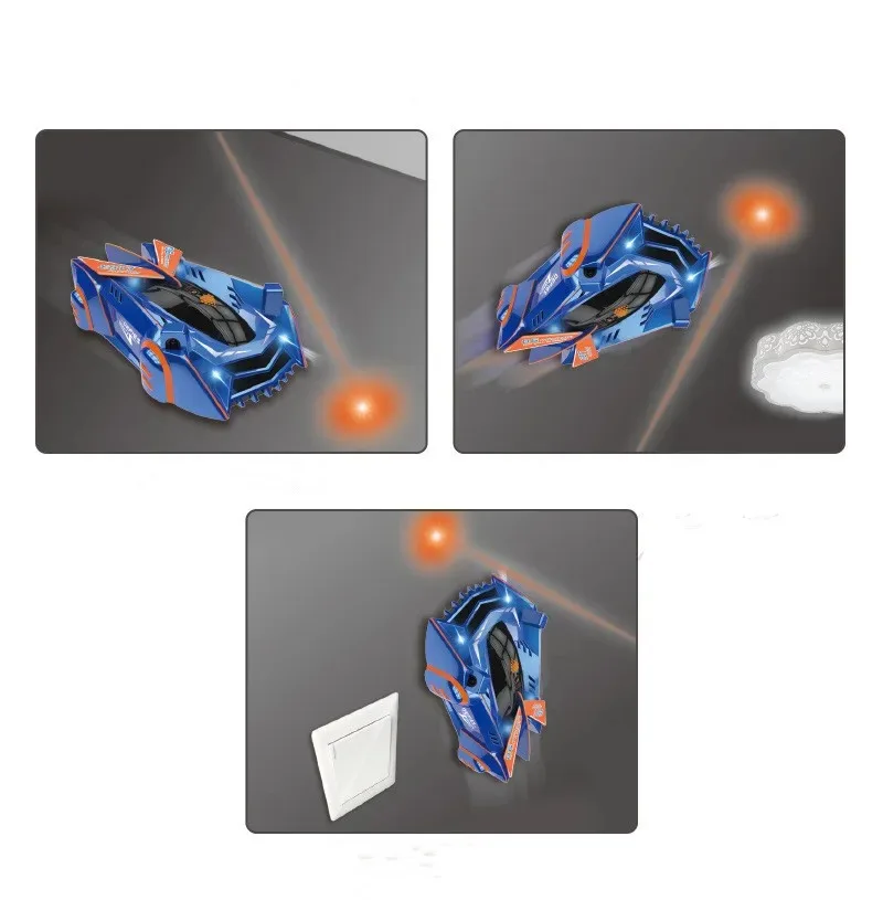 Rc Car Infrared Laser Stunt Tracking Wall Ceiling Climbing Light Remote Control Drifting Car Electric Anti-gravity Car Boy Toys 4
