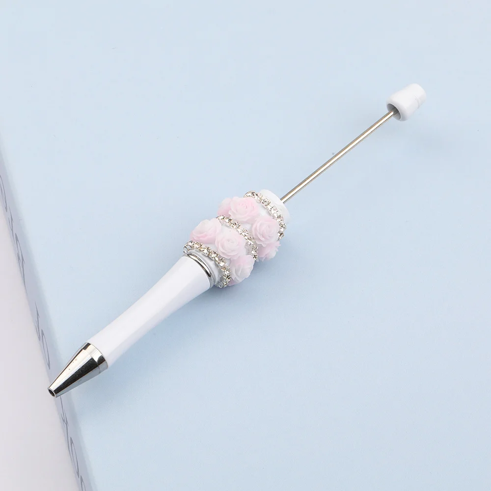 Cordial Design 20Pcs 19*144MM Jewelry Findings & Components/Beadable Pen Findings/Cute Plastic Pens/DIY Beaded Pen Accessories - cordial