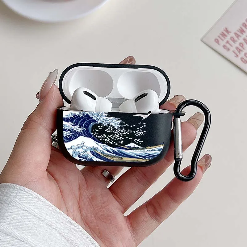 Wireless Headset Protective Case for Airpods with Keychain