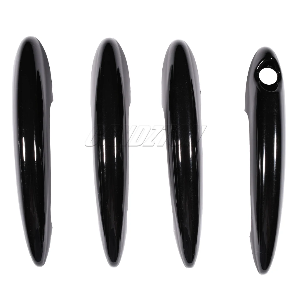 Für BMW Mini R60 Countryman 4 Stück Neue Außentürgriffabdeckungen Schutzverkleidung Schwarz 51219800937 51219800938 Auto-Zubehör – Detail 4