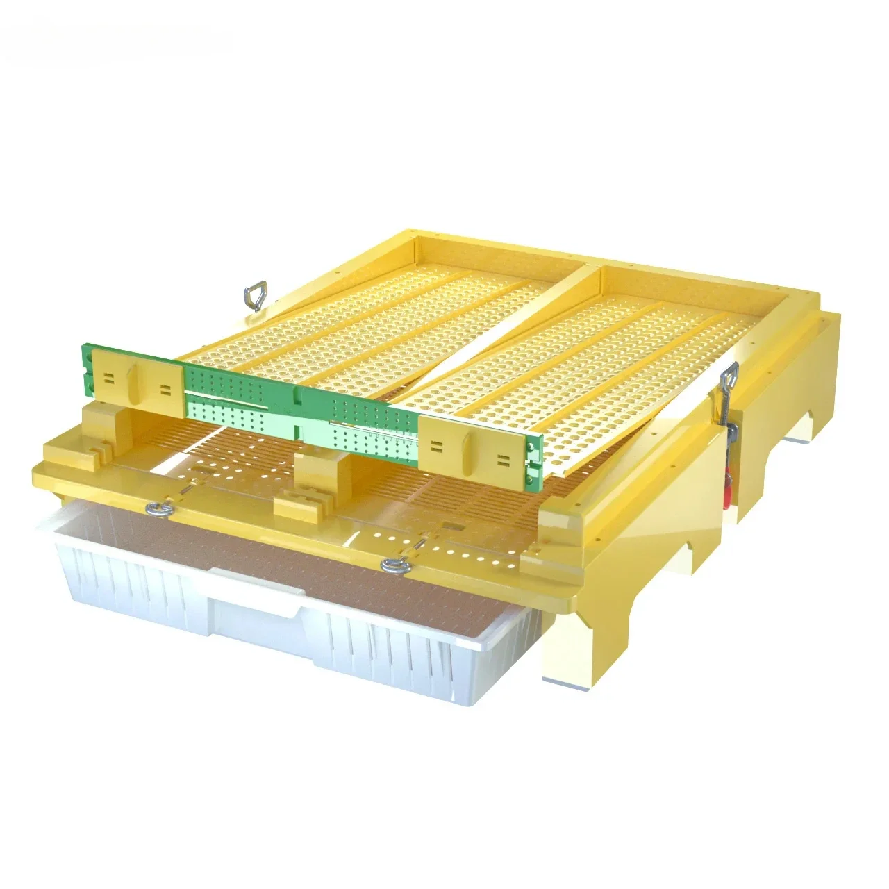 Multi-functional Beekeeping Beehive Plastic Lang Style Beehive High-density HDPE Material 95*44*58cm
