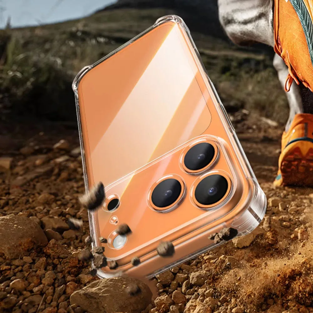 Clear Shockproof Phone Case For Iphone Silicone Protective Cover_voghion.com