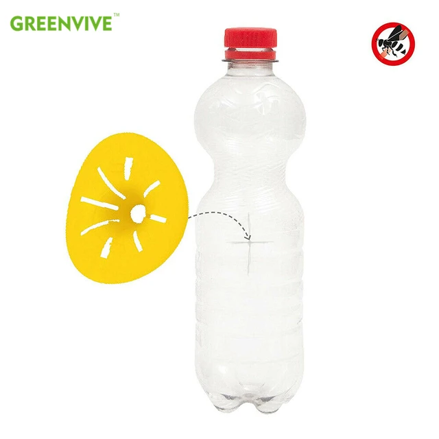 30 db Méh Hornetek Csapdafogó Darázs Rovarok Tölcsérgyilkos Újrahasznosítható Otthoni Kert - Image 4