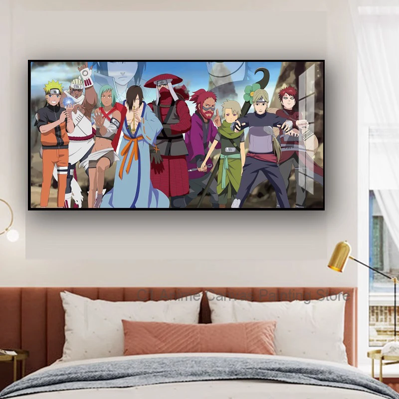 Naruto Family Portrait Art Print by XiaoOrganization - Anime Decor Poster
