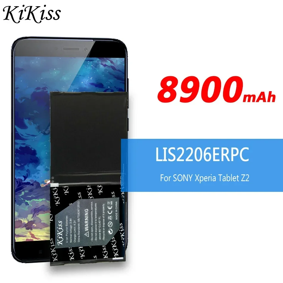For SONY Xperia Tablet Z2 SGP541CN SGP511 SGP512 SGP521 SGP541 SGP551 Tablet Battery 8900mAh Long-lasting Performance