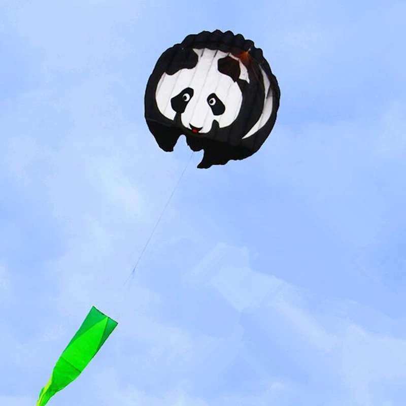 free shipping panda kite large soft kites for adults kites outdoors toys weifang kite professional paragliding inflatable toys