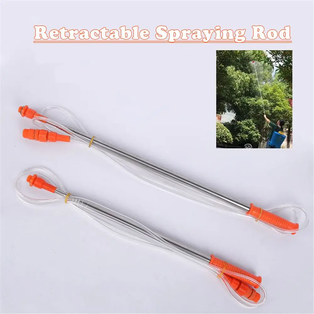 Stainless Steel 2.2/3.2m Garden Irrigation Tree Spraying Rod Pesticide Spray Sprayer Watering Can Accessories