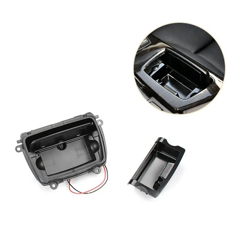 독창적인 디자인의 재떨이 어셈블리 51169206347 BMW 5 시리즈 F10 F18 F11 센터 콘솔 재떨이 암레스트 박스 재떨이
