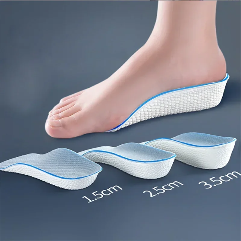 Height Increase Insoles for Men Women Shoes Flat Feet Arch Support Orthopedic Insoles Sneakers Heel Lift Memory Foam Shoe Pads shoe insoles orthopedic insoles