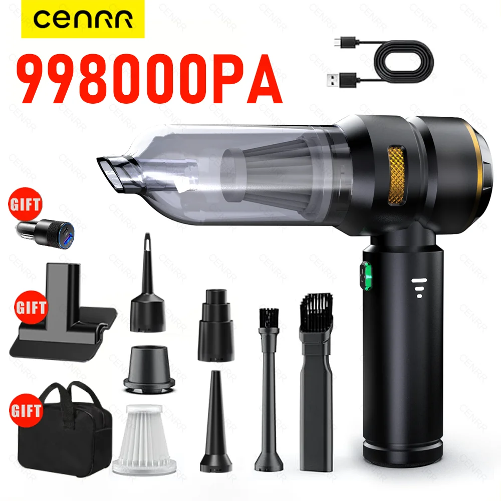 CENRR Car Handheld Wireless Portable Vacuum Cleaner 998000PA Home Appliance Cleaning Machine Car wireless vacuum cleaner,vacuum cleaner,portable vacuum cleaner,handheld vacuum cleaner
