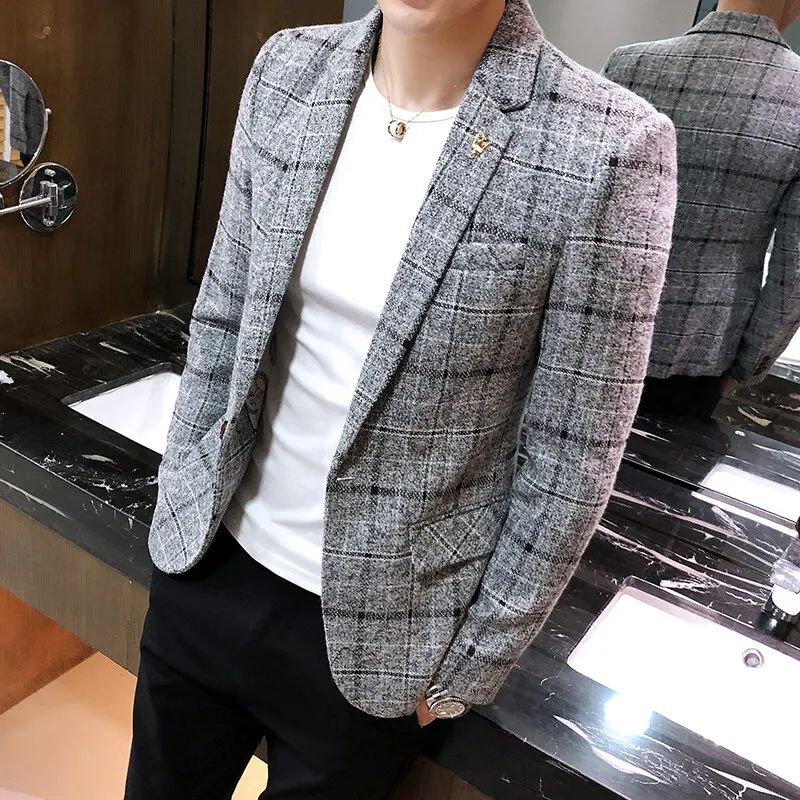High quality fashion handsome leisure business boutique all fashion suit coat