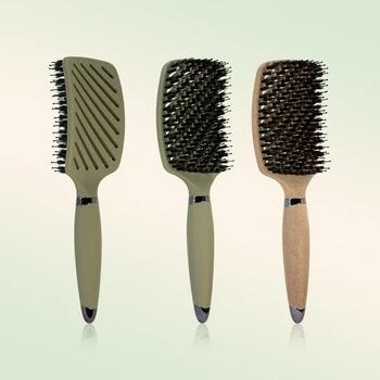 Boar Bristle Hairbrush 1