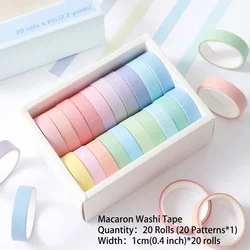 Colorful Washi Tape Collection for Creative Projects and Gift Wrapping (Blue)