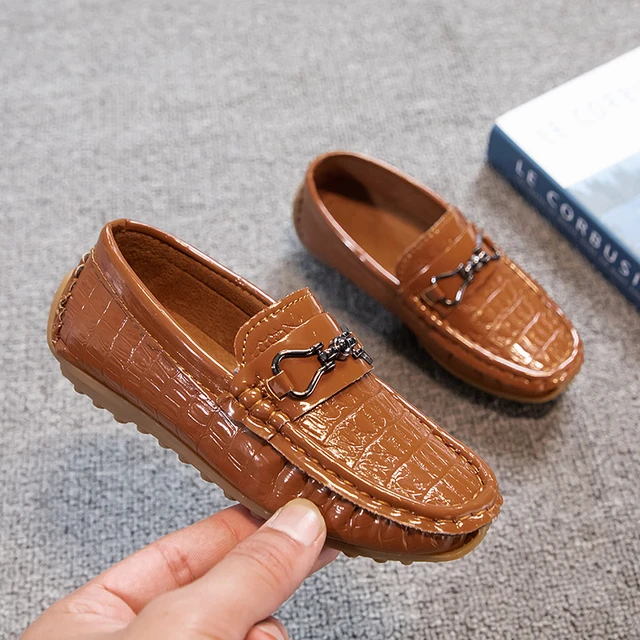 2022 Genuine Leather Children Shoes For Boys girls Mocassins Fashion Soft  Kids Shoes For Boy Casual Flat Slip On Loafers - AliExpress