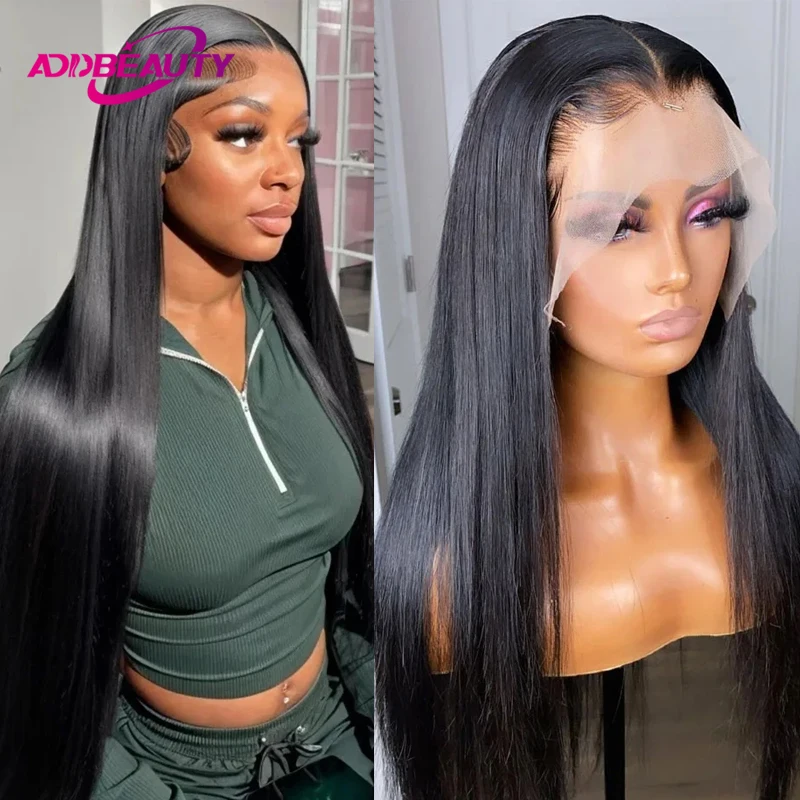 New Human Hair Wigs for Women 13x4 HD Lace Front Wigs Human Hair Straight Brazilian Pre-Plucked Hairline 150%