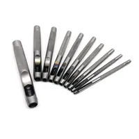 High Quality Steel 1mm 2mm 3mm 4mm 5mm 6mm 8mm to 20mm Round Hole Punch Tool Hollow Cutter for Leather Craft Belt Bag Clothing 2
