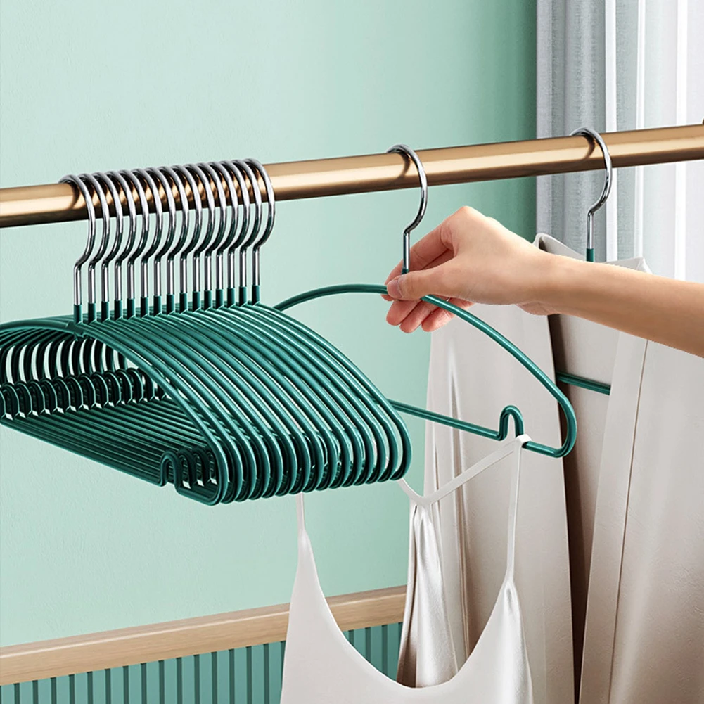Non-Slip Coat Rack for Clothes, Wall Hanger for Jacket Pants and Dress,  Household Supply, Bedroom Closet Organizer, 10PCs - AliExpress