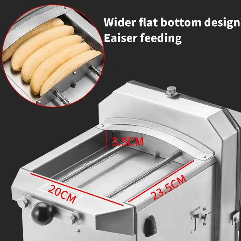 Electric Banana Cutting Machine Plantain Banana Slicer Plantain Multi Cutting Chips Machine 6