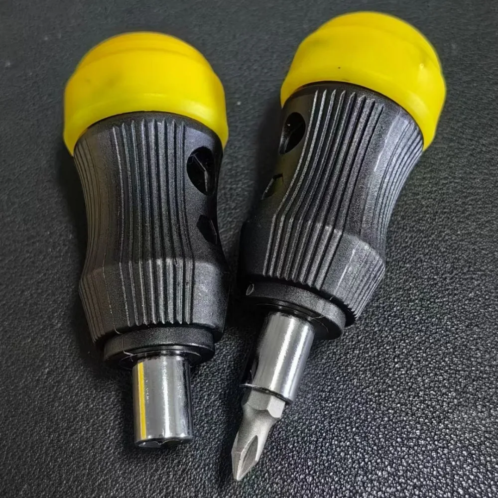 Manche rotatif ergonomique du kit de tournevis de précision 20 pièces, facile à manipuler.