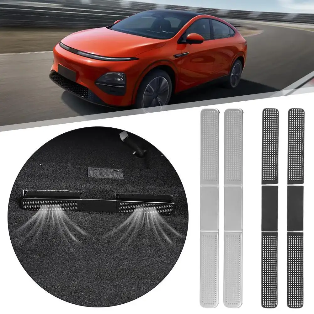 Kcimo Xpeng G6 Under-Seat Vent Protective Cover Material To Steel Prevent Vent Clogging T8X5