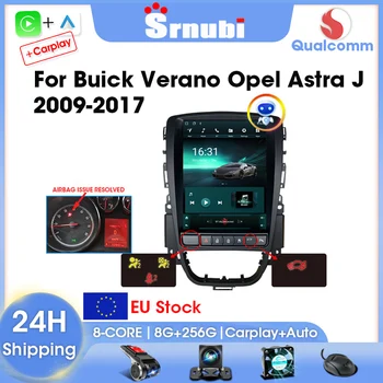 Srnubi 2Din Radio de coche para Opel Astra J 2009-2015 Android Auto Carplay unidad principal de navegación GPS reproductor de vídeo Multimedia estéreo 1
