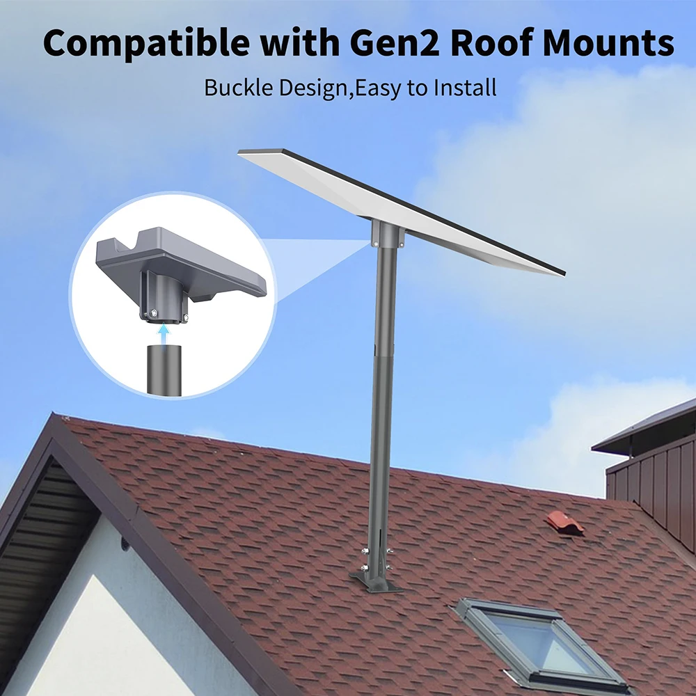 Gen 3 Starlink Pipe Adapter Pole Mount Adapter Mounting Kit for Starlink Gen 3 Dish V3 Roof Mount Accessor