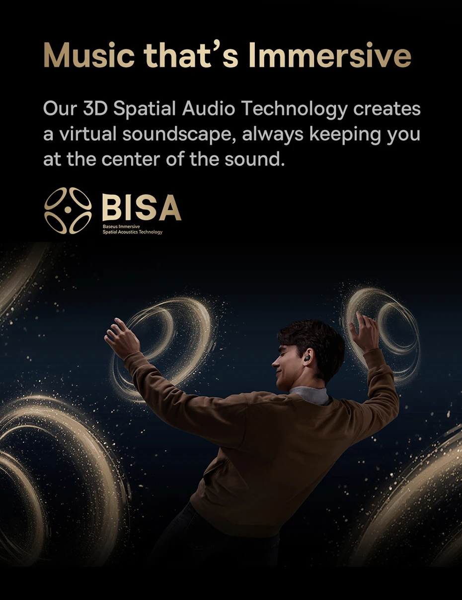 Sd9d7e95165f34321baa5ec7c5a015f5fe Baseus MA10S — Seu som imersivo com 48dB de cancelamento e até 38h de autonomia. Foque. Curta. Esqueça o mundo lá fora.”