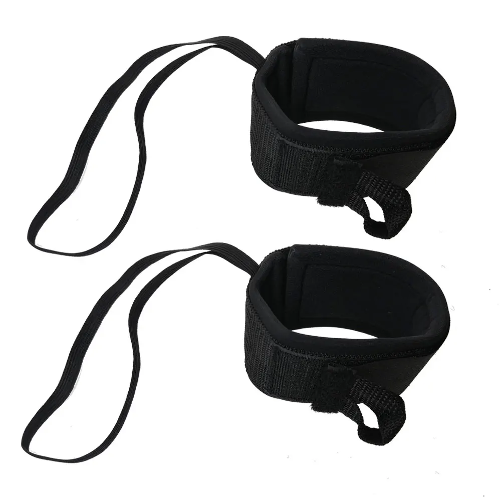 2 Pieces Neoprene Bodyboard Fin Leash Savers Swimming Flippers Ankle Strap Surfing Diving Savers 4