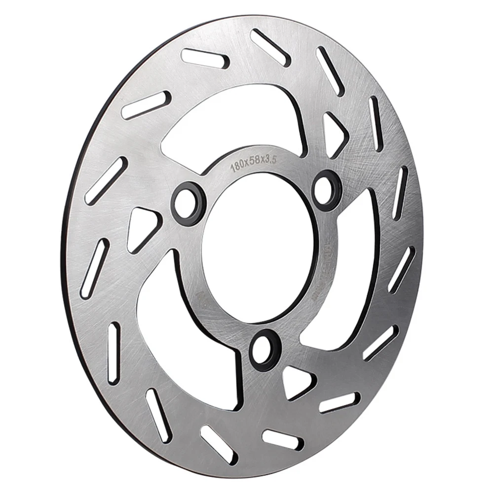 

Durable Brake Rotor Rotor Rotors 1pc 3MM Thickened Electric Vehicles High Hardness Carbon Steel Standard 3-hole