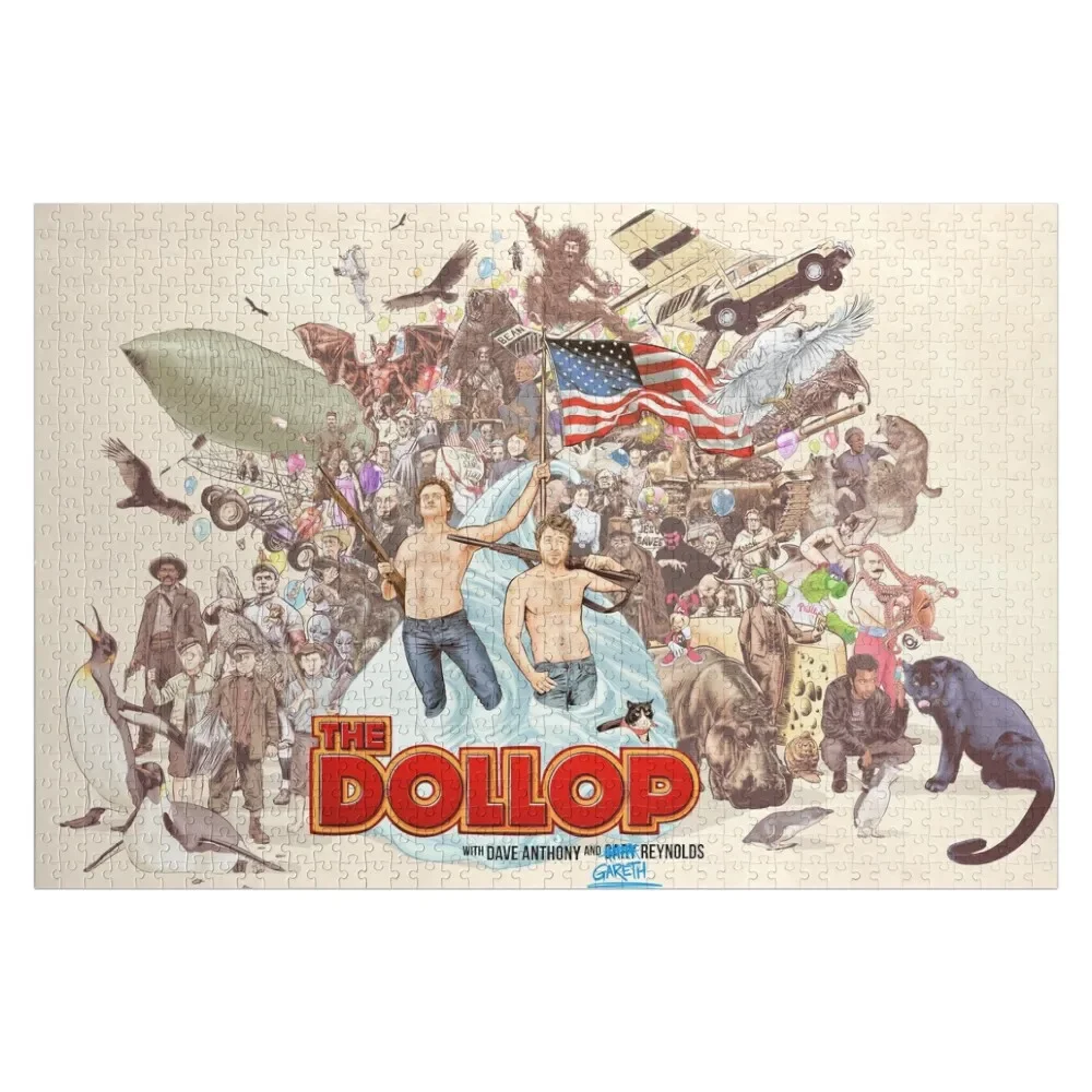 

The Dollop 2018, пазл с персонализированным именем, головоломки для взрослых
