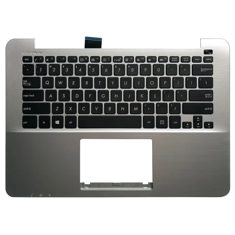 Teclado de Laptop Asus para os Modelos R301 X302 X302l P302 P302lj F302 X302la com Descanso para as Mãos