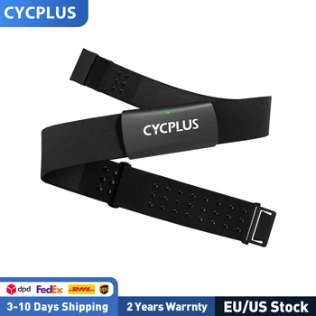 CYCPLUS H2 Heart Rate Monitor Chest Strap BLE ANT+ Heart Rate Monitor Chest Sensor with 500h Battery, IPX7 Waterproof 1
