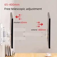 Retractable Universal TV Mounts Wall Mount Bracket Load Up to 15KG For 14 to 37 inches LCD Monitor TV Stand Expansion Bracket - Image 4