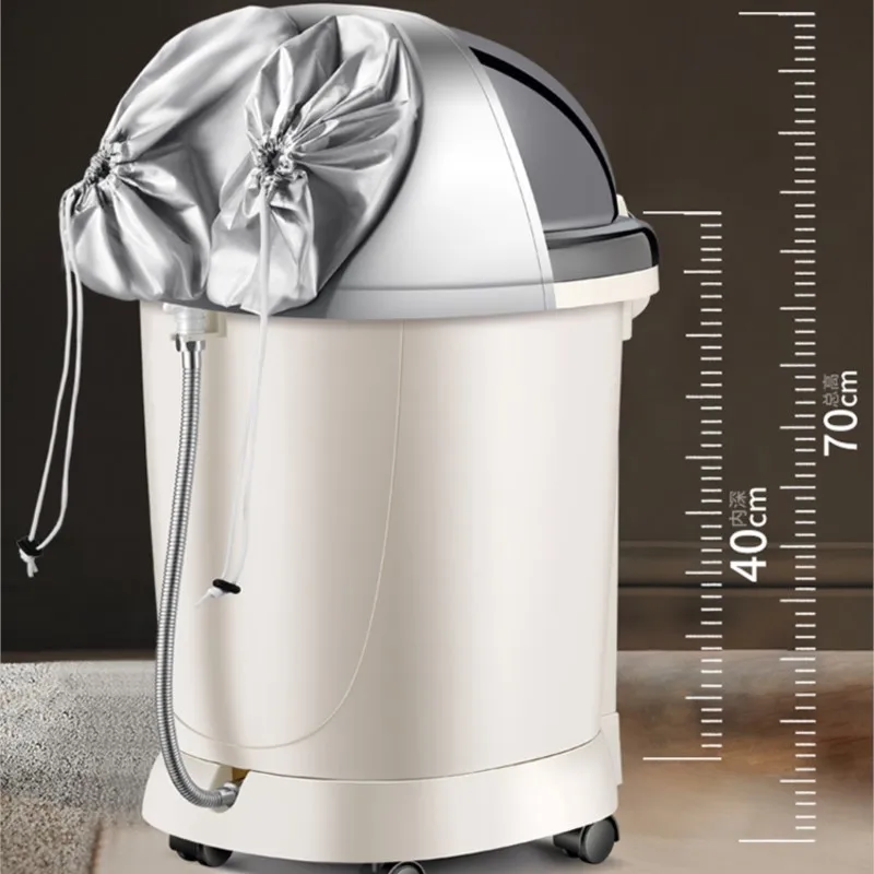 Fully Automatic Electric Massage Deep Heating Foot Basin Fumigation Knee Pads Feet Spa Bath Massager Bucket Tropical Massag Tub