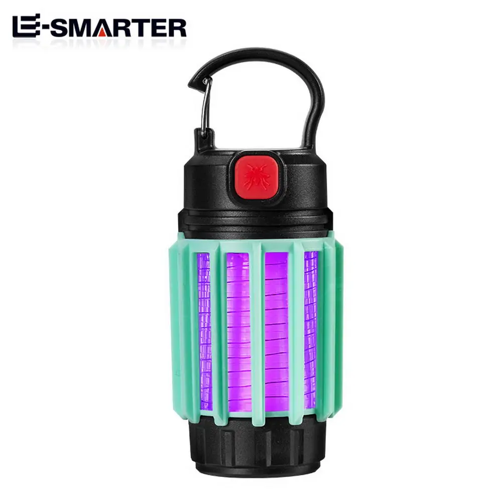 MINI USB Rechargeable LED Electric Shock Mosquito Killer Lamp Portable Lighting Mosquito Trap Household Repellent Lamp