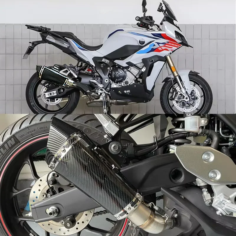 Motorcycle Exhaust Muffler with DB Killer for Racing Bikes