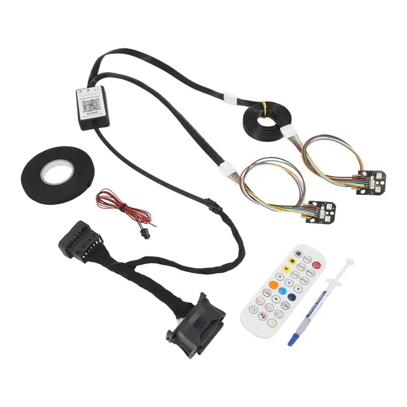 [A93Z】 BMW X3 Pre LCI G01 X4 G02 X3M F97 Pre 2018-2021 Rgb RGBW 멀티컬러 LED 보드 DRL용 주간 주행등 모듈