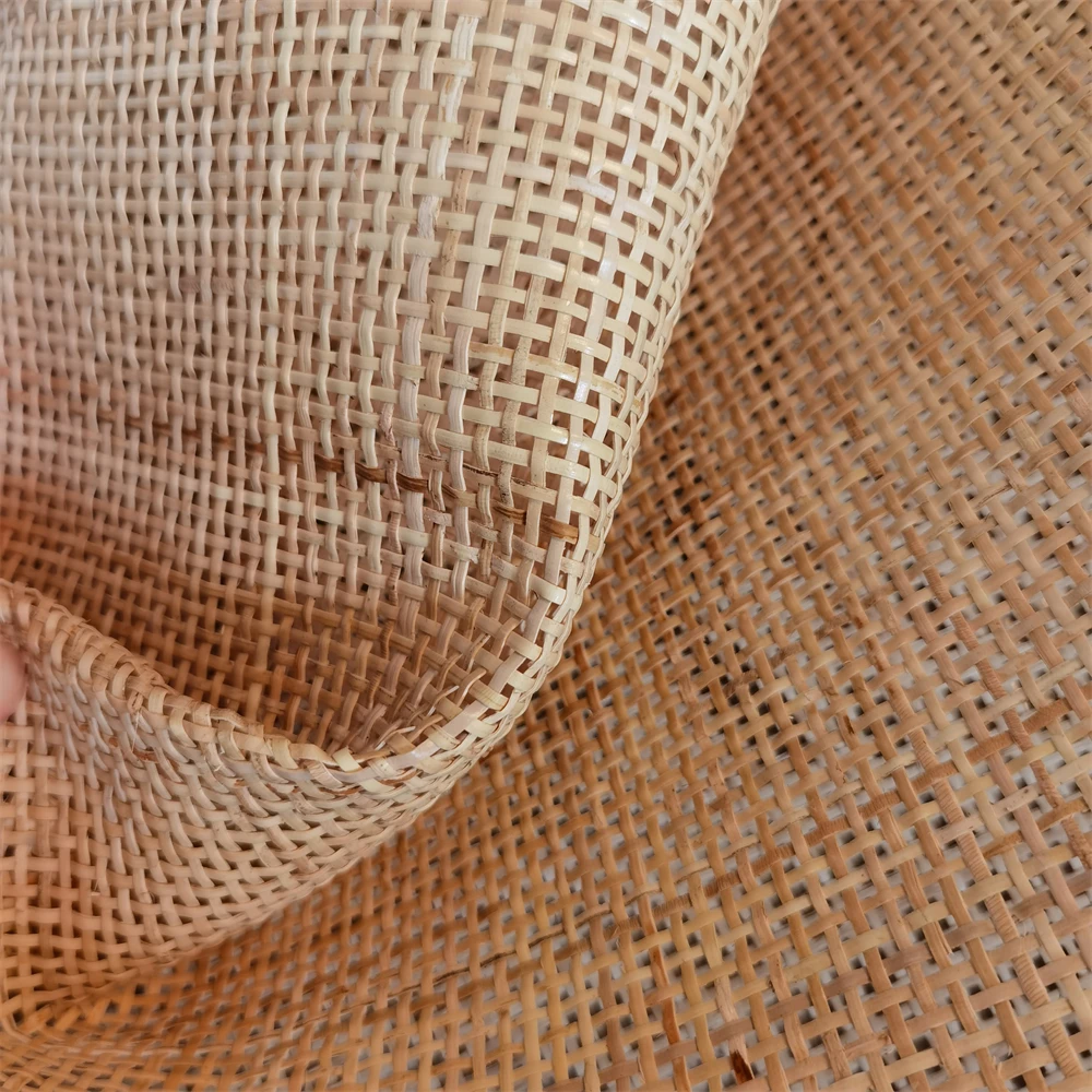 40cm/45cm X 30-90CM Natural Indonesian Cane Webbing Original Checkered  Rattan Table Nachtkastje Furniture Repairing Material